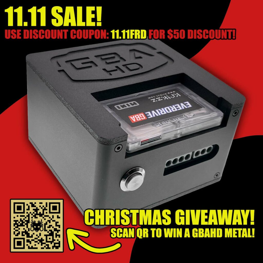 2024 Christmas GIVEAWAY! gbaHD Metal and more!